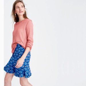 J crew floral skirt